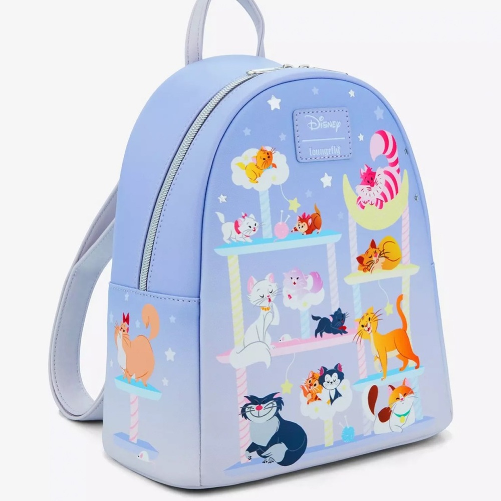 Loungefly Disney Cats Starry Night Mini Backpack - Picture 2 of 9